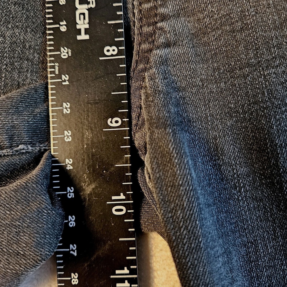 Rock & Republic Denim RX Womens Fever Mid Rise Legging 6M Black Pull On Stretch - Picture 11 of 12